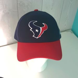 New Era 9Forty Houston Texans Cap Mens Adjustable OS Red/Blue Hat NFL Football